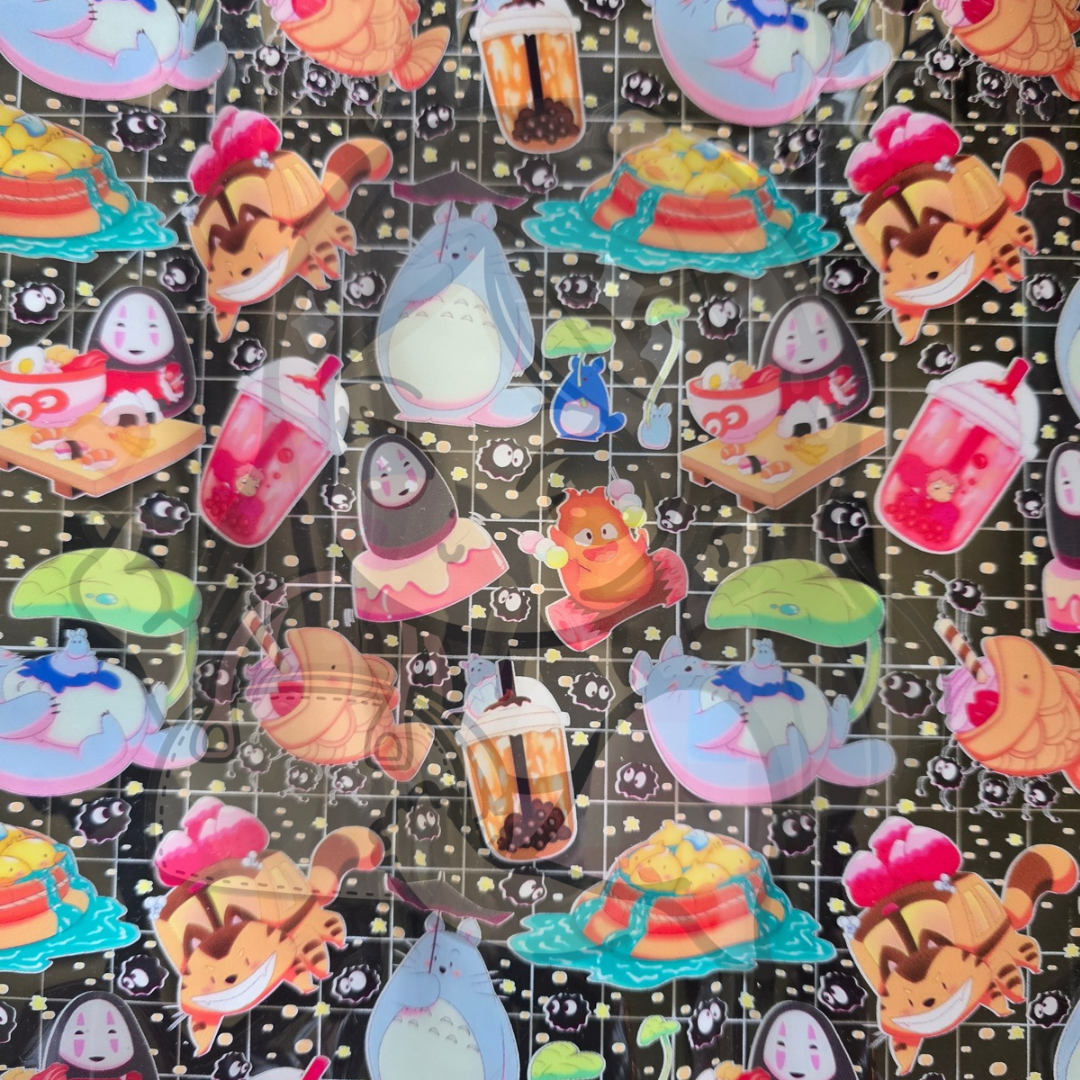 Clear Totes - Made to Order - Ghibli Boba