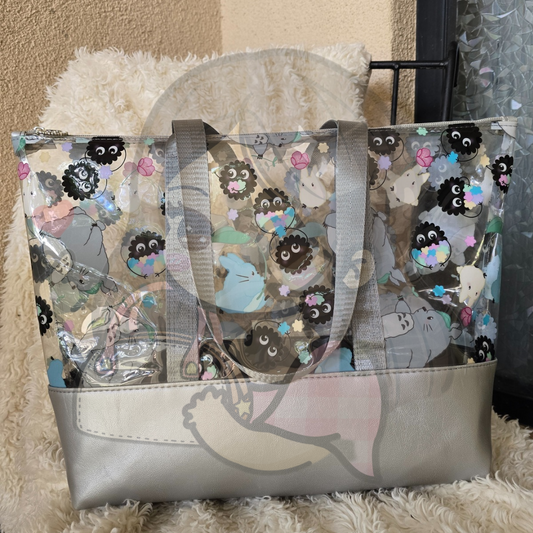 Clear Totes - Ready to Ship - Totoro